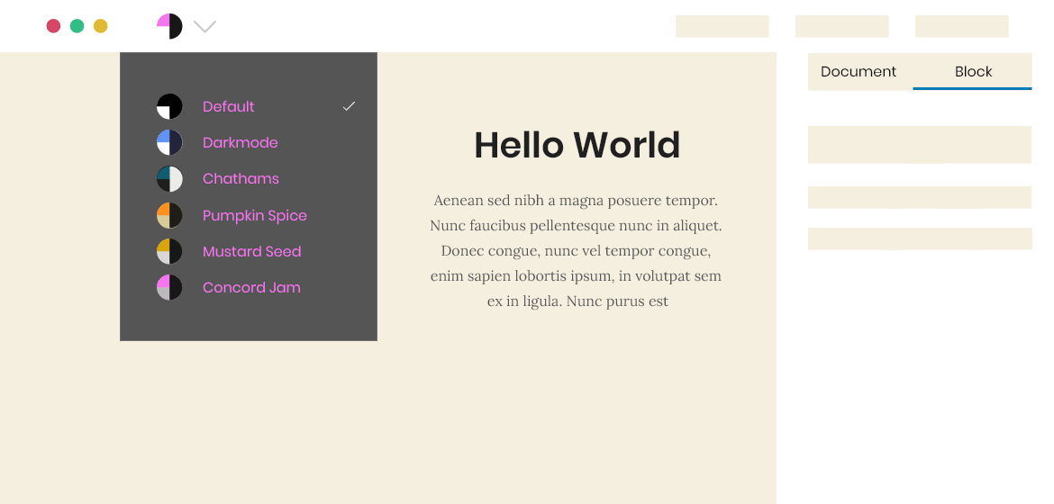Dark Mode-ify Gutenberg