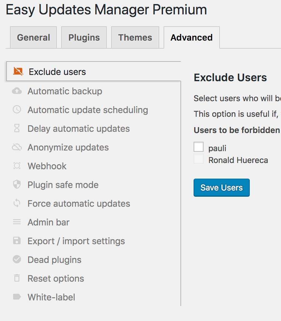 Easy Updates Manager Premium 9