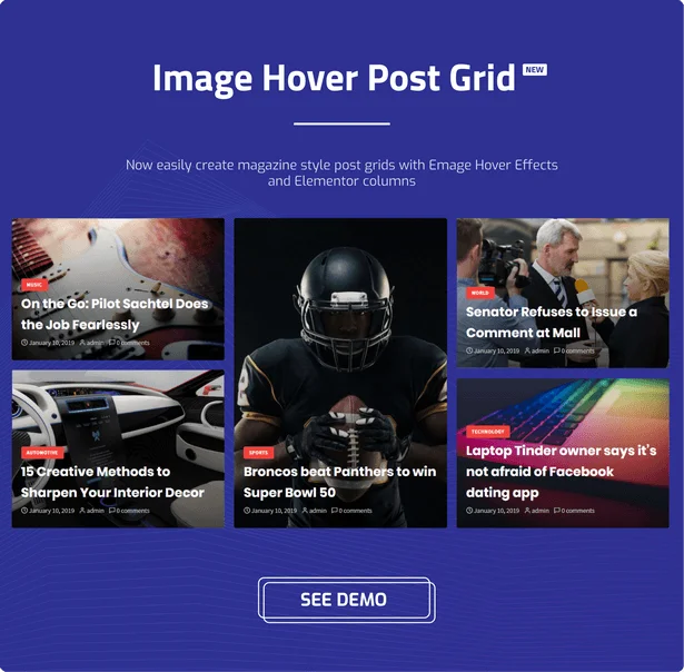 Emage - Image Hover Effects for Elementor 4