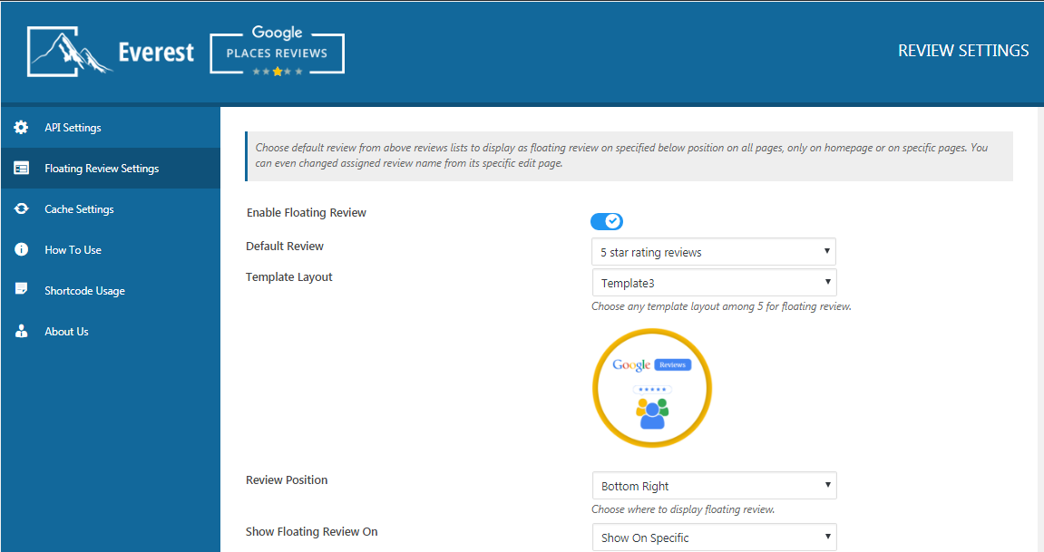 Everest Google Places Reviews - Best WordPress Plugin To Showcase Google Places 8