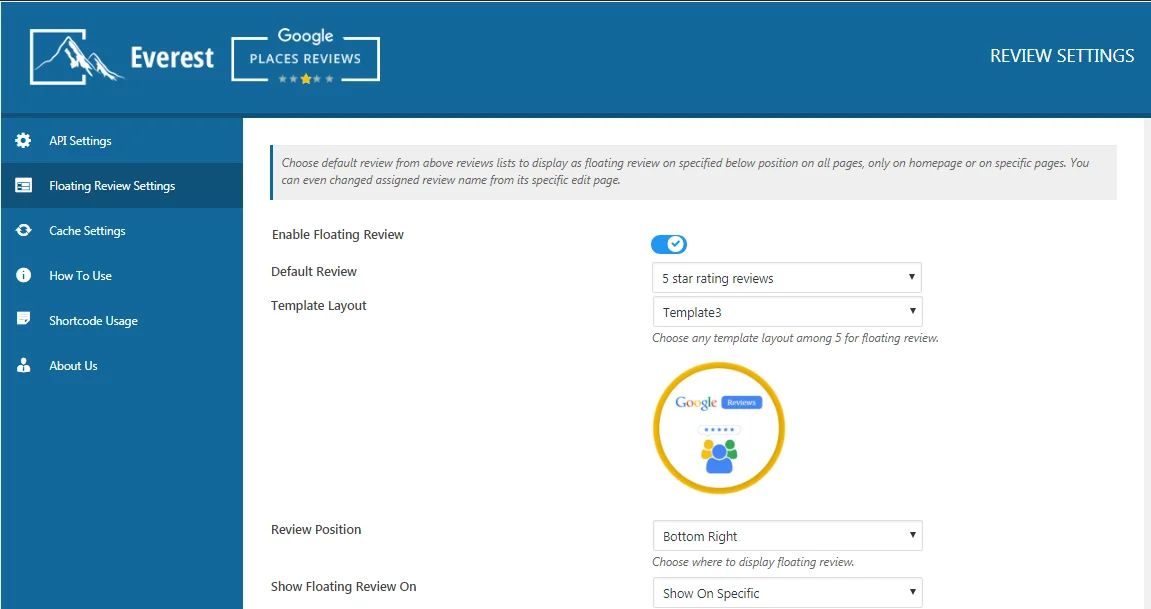 Everest Google Places Reviews - Best WordPress Plugin To Showcase Google Places 8