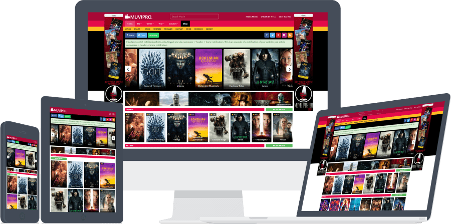 Giới thiệu Muvipro - Movie WordPress Theme
