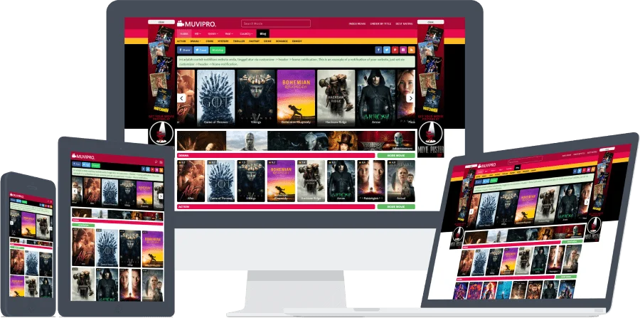 Giới thiệu Muvipro - Movie WordPress Theme