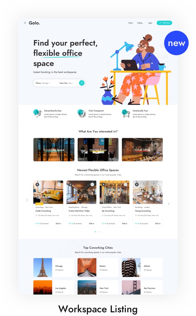 Golo - Directory & Listing, Travel WordPress Theme 1