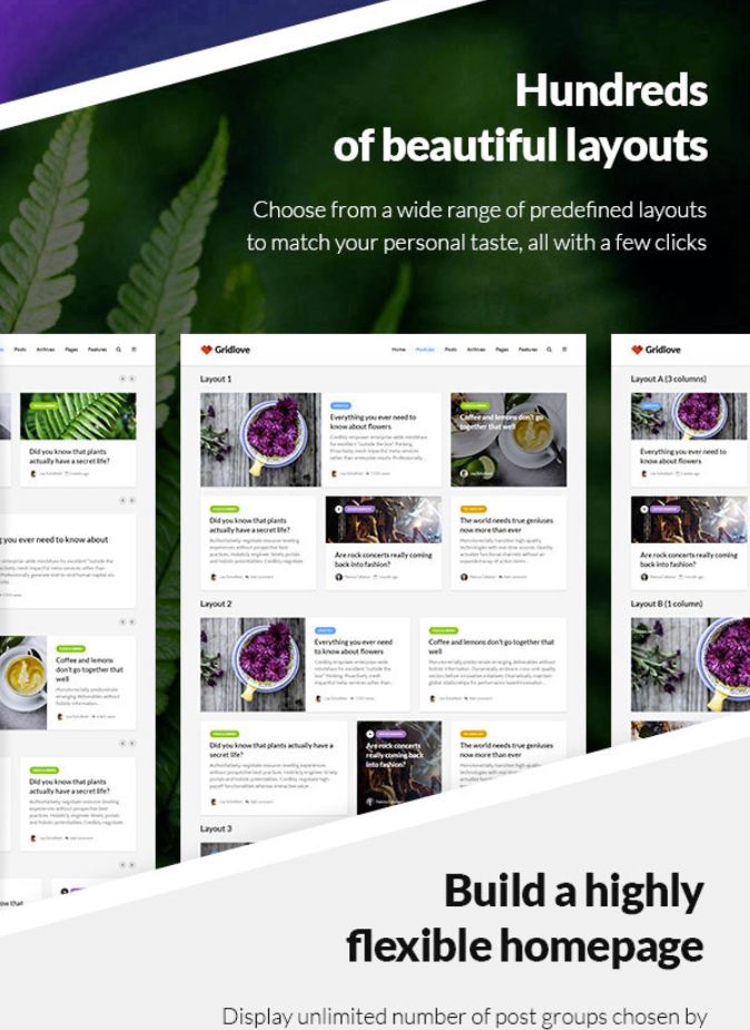 Gridlove - News Portal & Magazine WordPress Theme 2