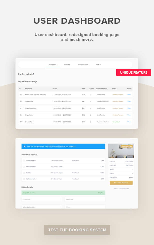 Hotel Zante - Hotel Booking Theme 5