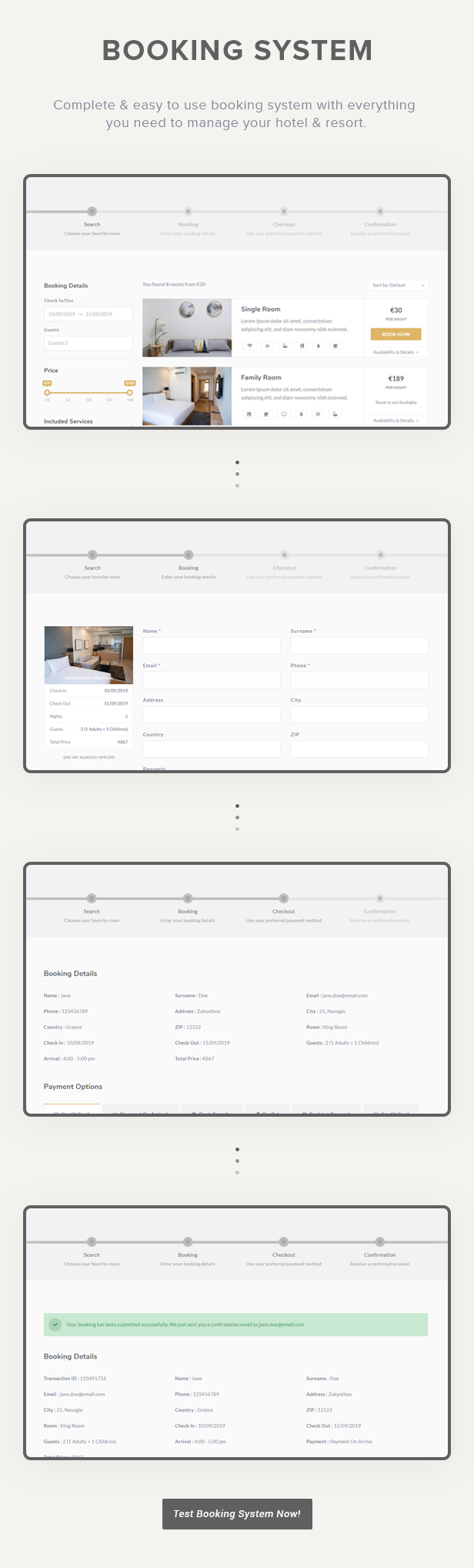 Hotel Zante - Hotel Booking Theme 9