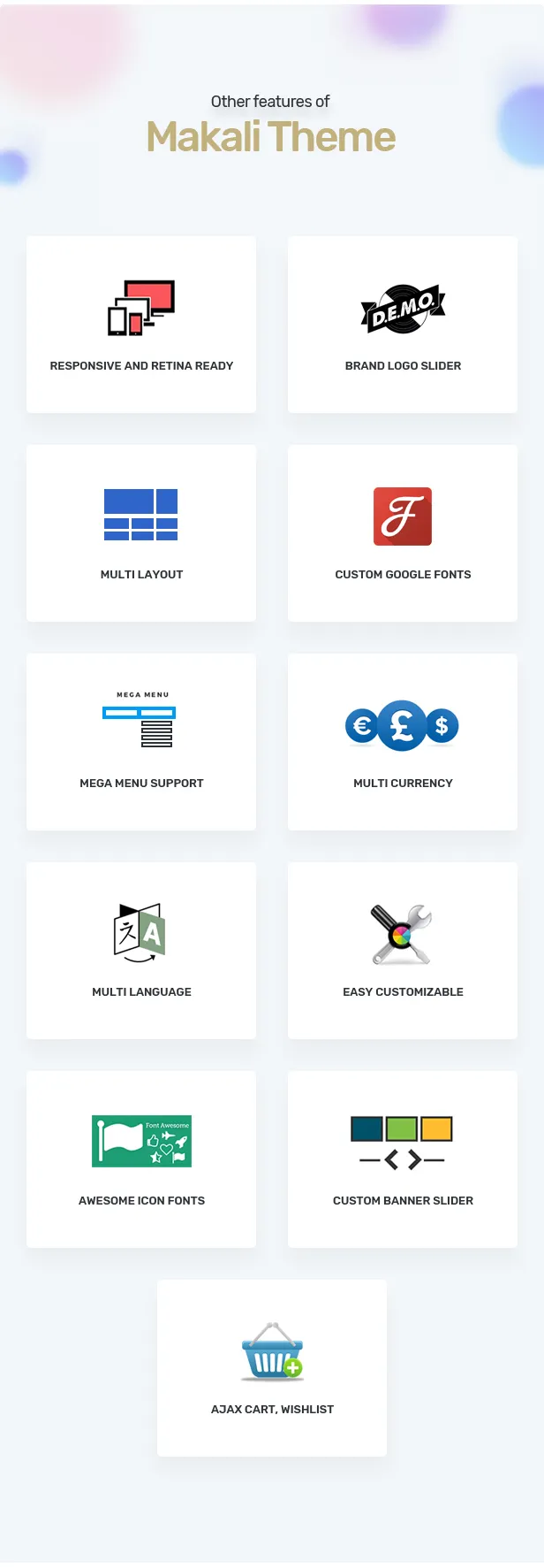 Makali - Multipurpose Theme for WooCommerce WordPress 8