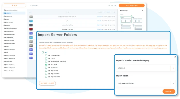 Nhập các tệp hiện có từ máy chủ và WordPress