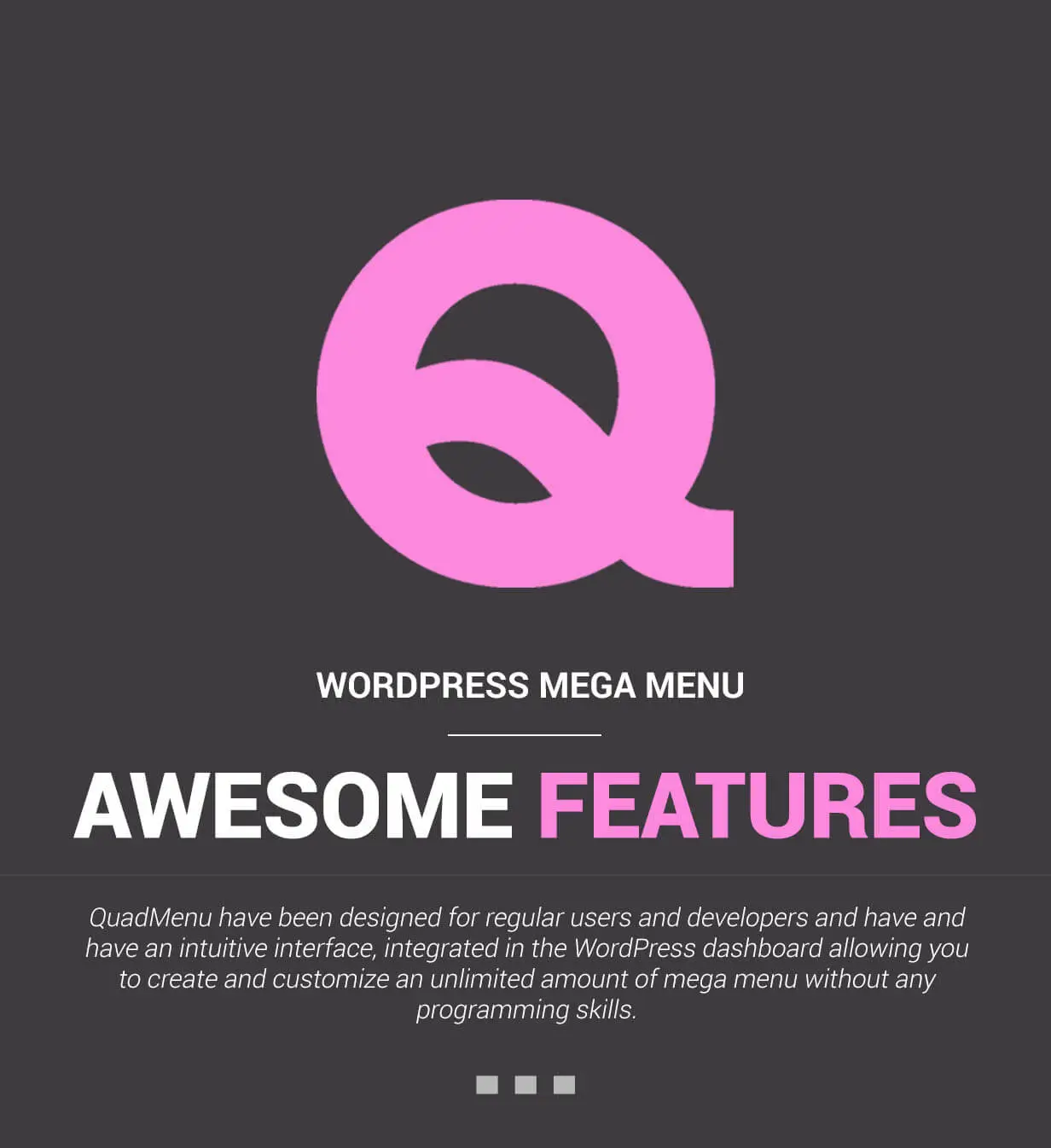 QuadMenu - Themes Developer Mega Menu 1