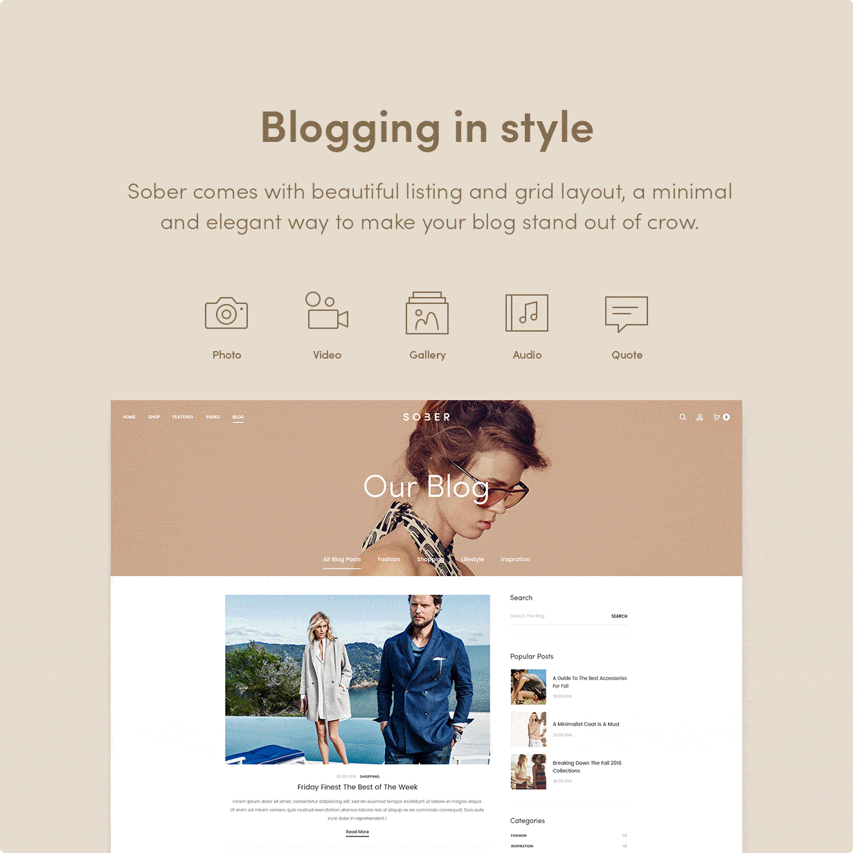 Sober - WooCommerce WordPress Theme 14