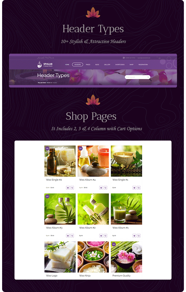 Spa Lab - Beauty Salon, Wellness WordPress Theme 3