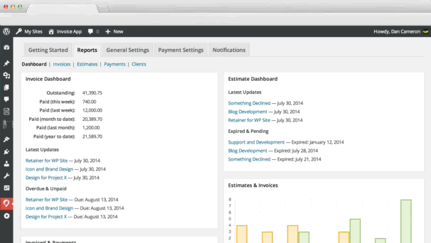 Sprout Invoices Pro demo 4