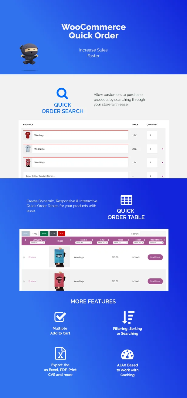 WooCommerce B2B Quick Order 1