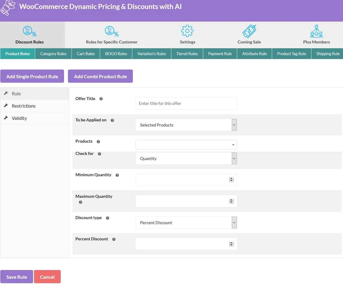 WooCommerce Dynamic Pricing & Discounts with AI 1