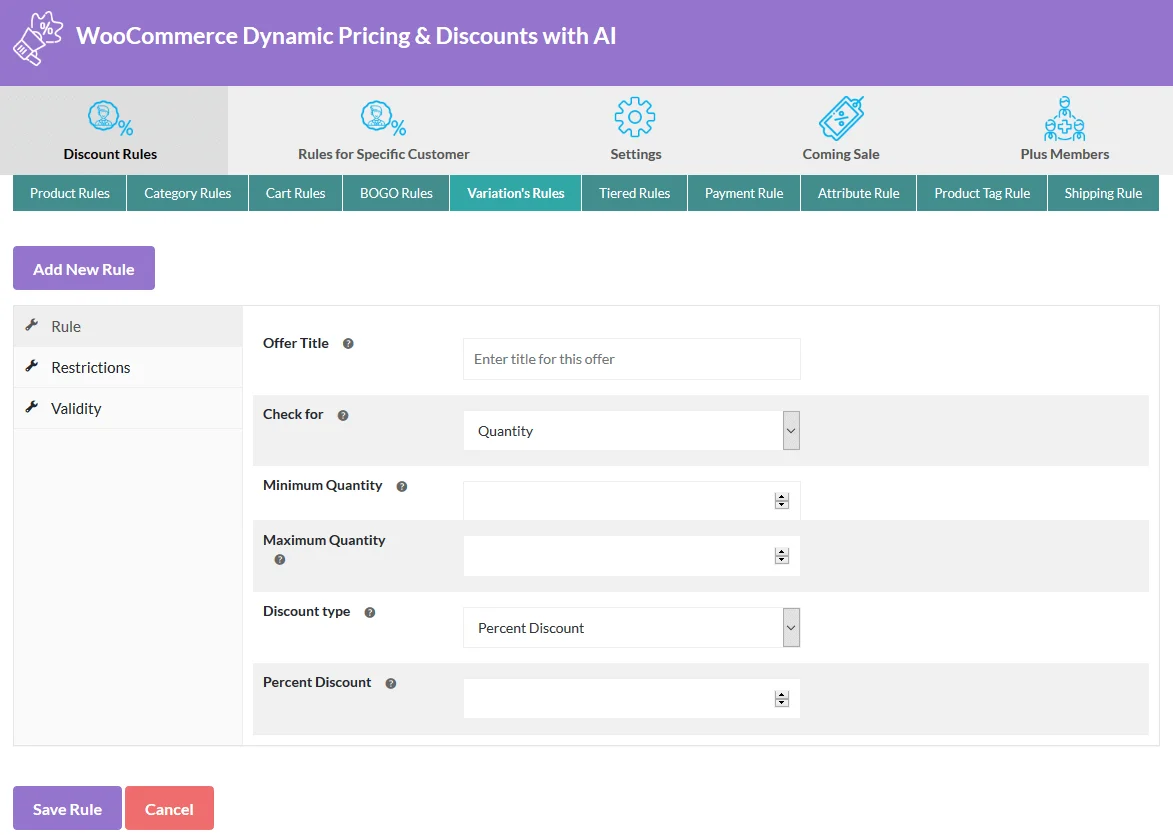 WooCommerce Dynamic Pricing & Discounts with AI 3