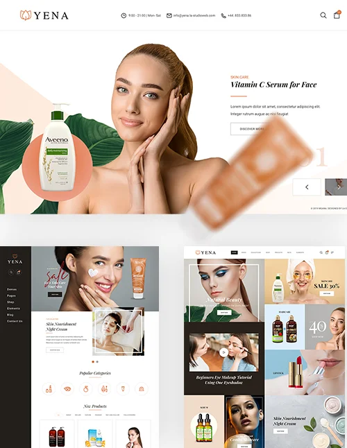 Yena v1.1.7.2 NULLED – Beauty & Cosmetic WooCommerce Theme 2 Yena – Beauty & Cosmetic WooCommerce Theme 2