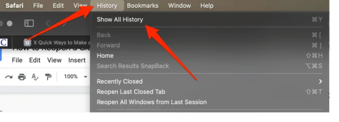 Cách mở lại tab trình duyệt đã đóng trong Chrome, Safari, Edge và Firefox 22 Cách mở lại tab trình duyệt đã đóng trong Chrome, Safari, Edge và Firefox