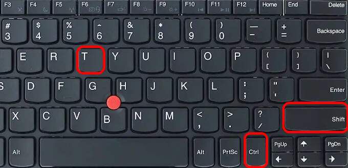 Cách mở lại tab trình duyệt đã đóng trong Chrome, Safari, Edge và Firefox 4 Cách mở lại tab trình duyệt đã đóng trong Chrome, Safari, Edge và Firefox