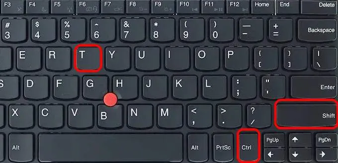 Cách mở lại tab trình duyệt đã đóng trong Chrome, Safari, Edge và Firefox 4 Cách mở lại tab trình duyệt đã đóng trong Chrome, Safari, Edge và Firefox