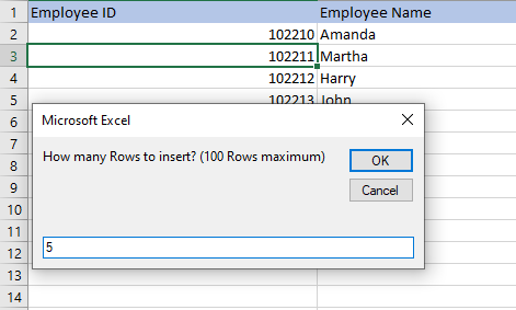 Cách Chèn Nhanh Nhiều Hàng trong Excel 22 Cách Chèn Nhanh Nhiều Hàng trong Excel