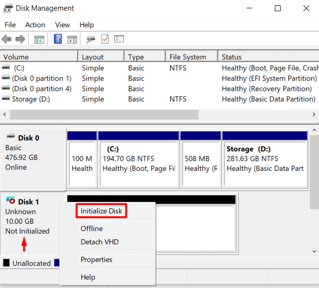 Cách sửa lỗi ổ cứng không hiển thị trên Windows 10 10 Cách sửa lỗi ổ cứng không hiển thị trên Windows 10