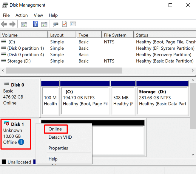 Cách sửa lỗi ổ cứng không hiển thị trên Windows 10 8 Cách sửa lỗi ổ cứng không hiển thị trên Windows 10