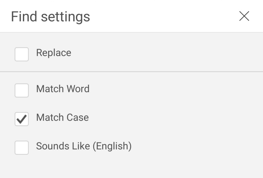 Cách tìm và thay thế các từ trong MS Word và Google Docs 16 Cách tìm và thay thế các từ trong MS Word và Google Docs