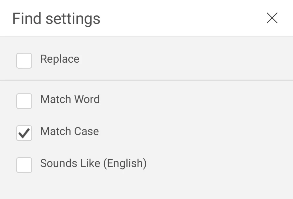 Cách tìm và thay thế các từ trong MS Word và Google Docs 16 Cách tìm và thay thế các từ trong MS Word và Google Docs