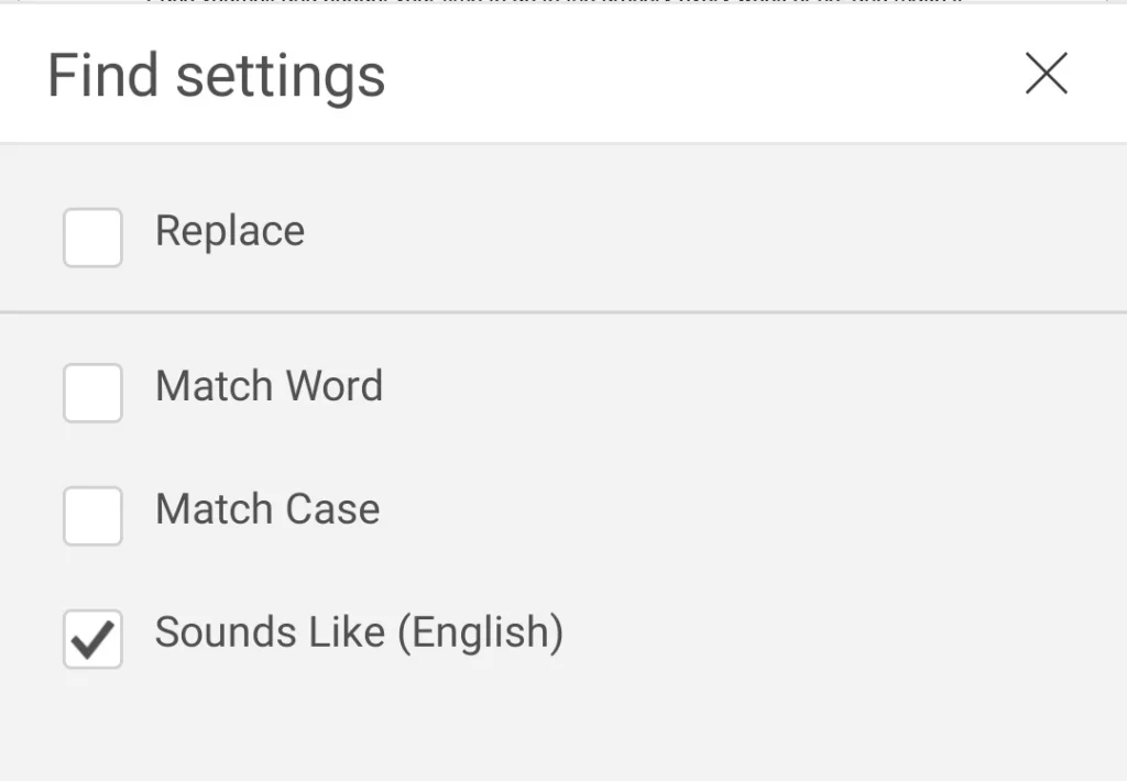 Cách tìm và thay thế các từ trong MS Word và Google Docs 18 Cách tìm và thay thế các từ trong MS Word và Google Docs