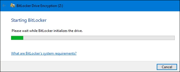 Cách mã hóa ổ cứng Windows 10 bằng Bitlocker 16 Cách mã hóa ổ cứng Windows 10 bằng Bitlocker