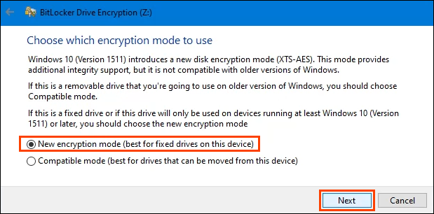 Cách mã hóa ổ cứng Windows 10 bằng Bitlocker 24 Cách mã hóa ổ cứng Windows 10 bằng Bitlocker