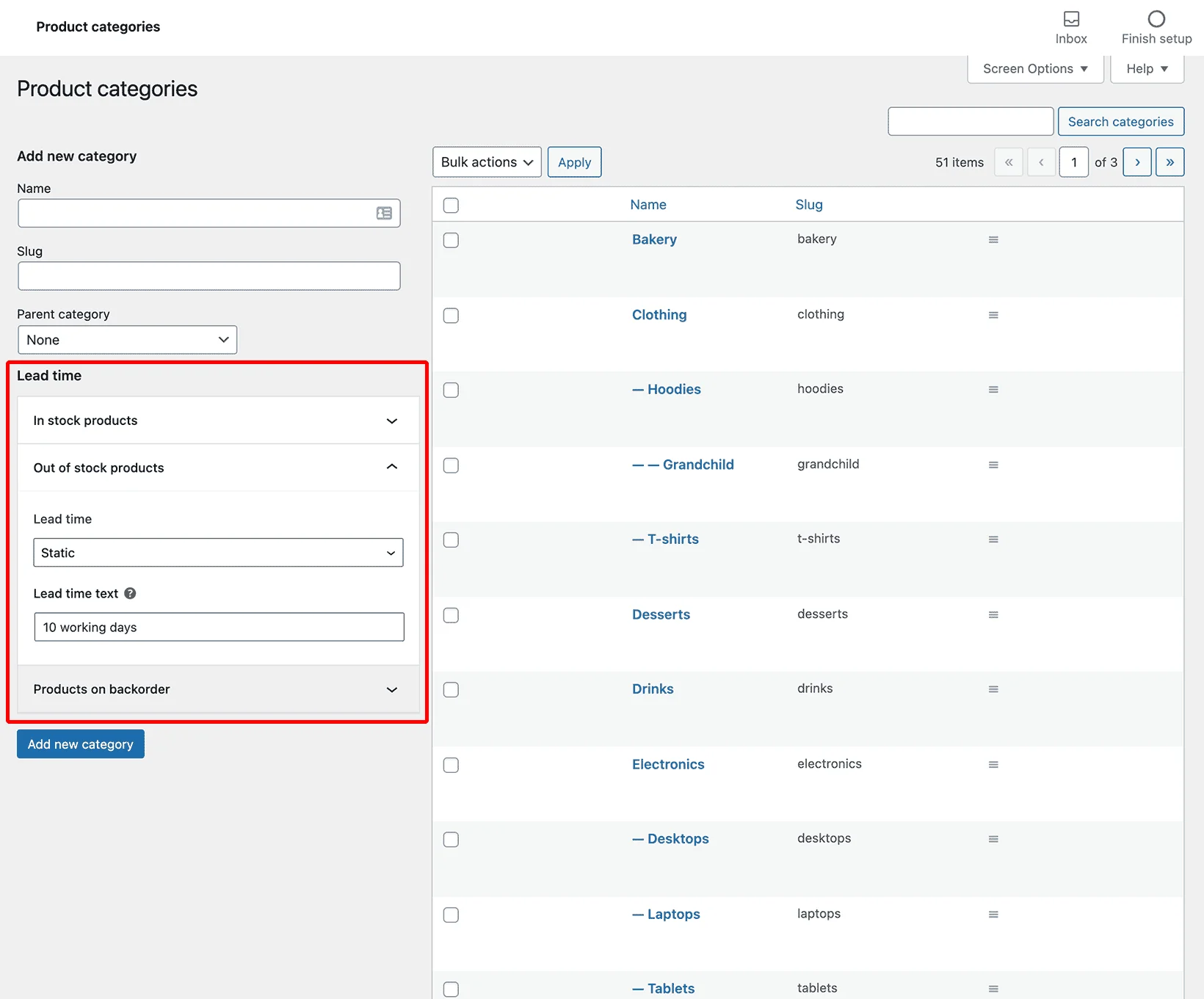 Barn2 Media WooCommerce Lead Time 3