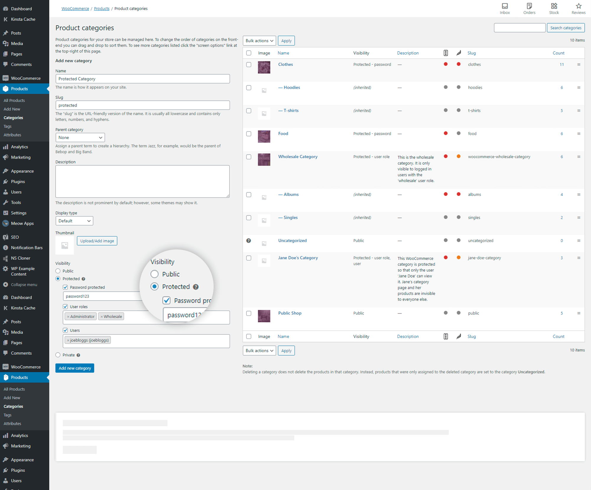 Barn2 Media WooCommerce Protected Categories 1