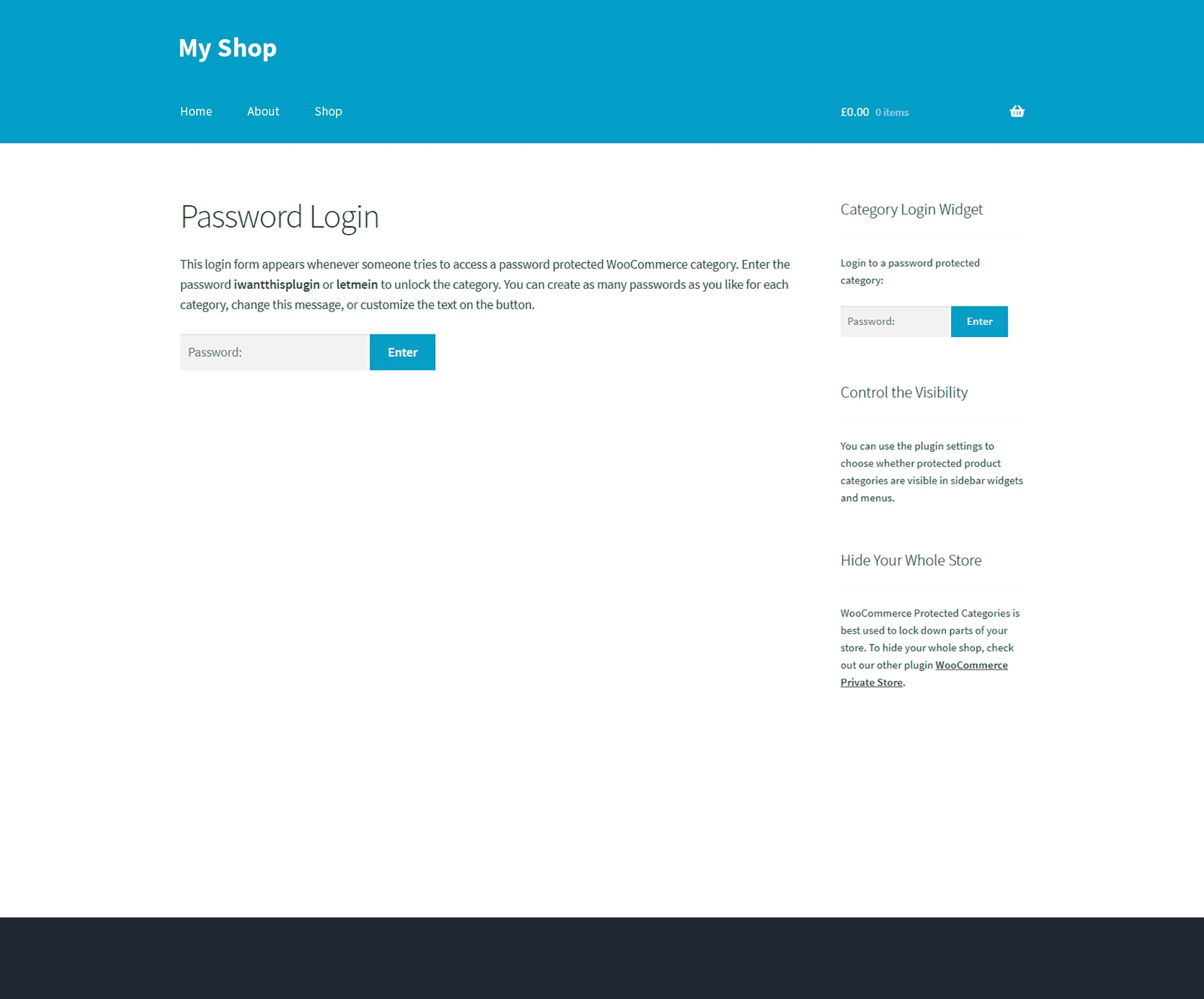 Barn2 Media WooCommerce Protected Categories 3