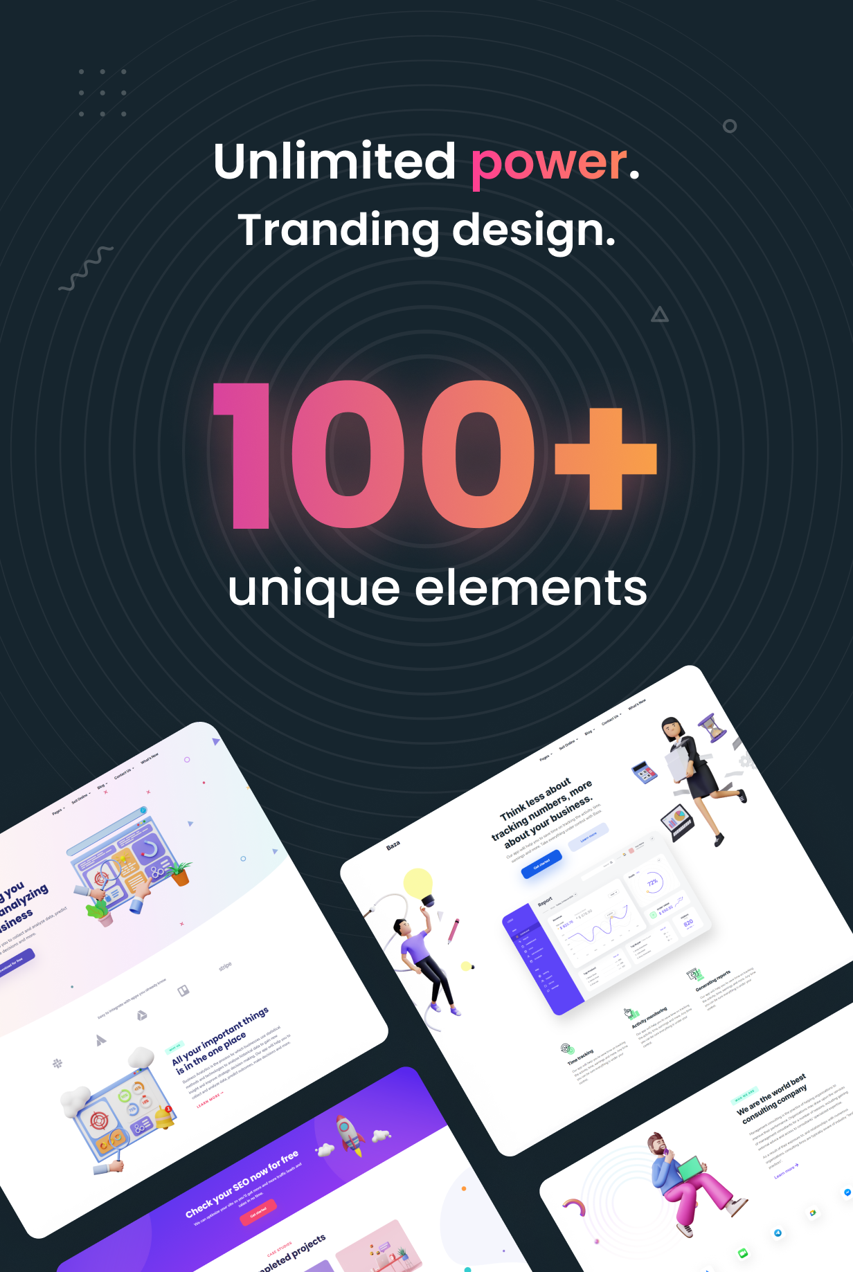 Baza - Creative MultiPurpose WordPress Theme 2