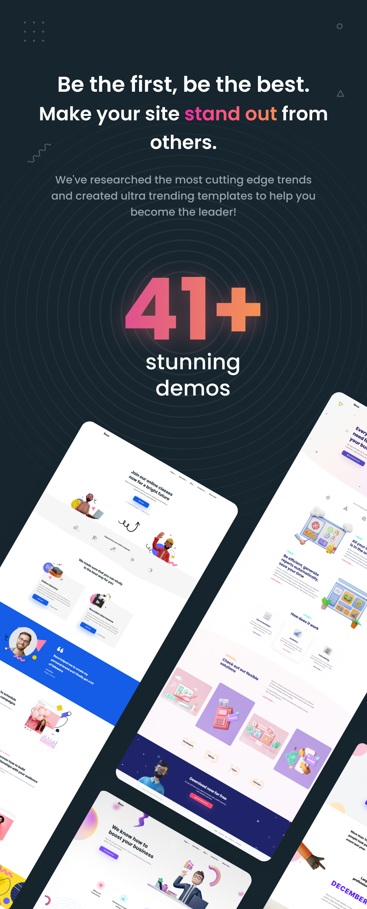 Baza - Creative MultiPurpose WordPress Theme 4