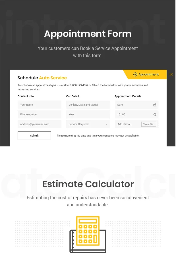Car Repair Services & Auto Mechanic WordPress Theme + RTL 4