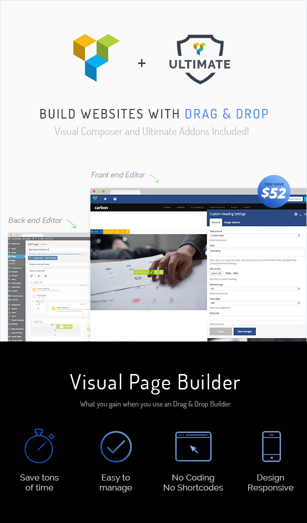 Carbon - Clean Minimal Multipurpose WordPress Theme 4