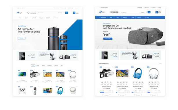 Digi - Electronics Store WooCommerce Theme 3