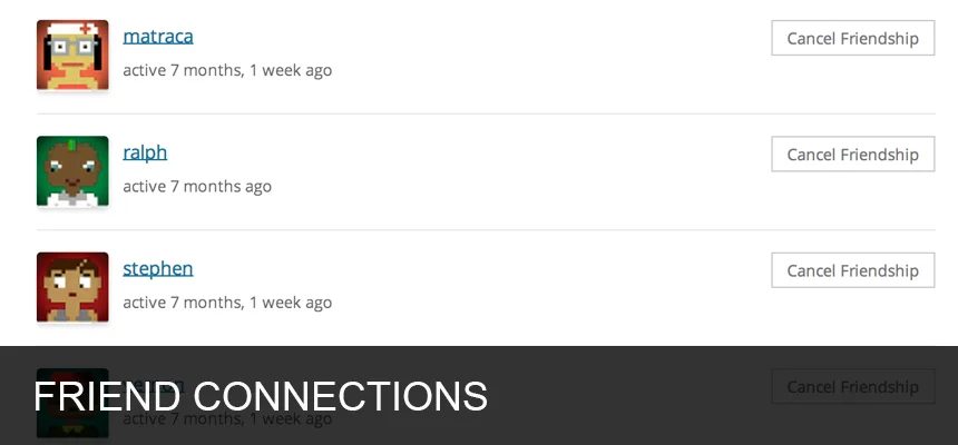 Extension BuddyPress 5