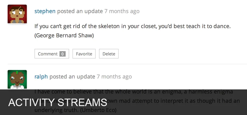Extension BuddyPress