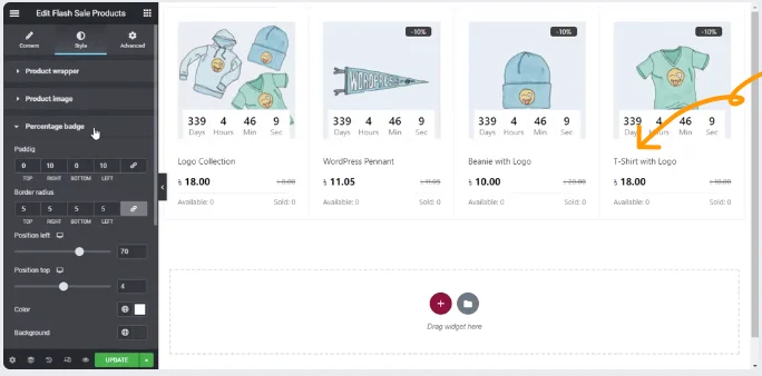 ShopEngine Pro v1.6.2 + Free v2.1.0 NULLED 6 Shop Engine Pro Giảm giá nhanh sản phẩm