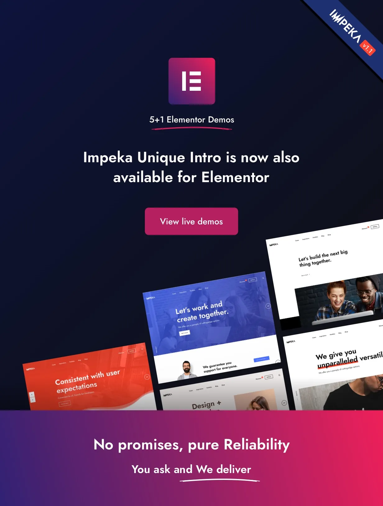 Impeka v1.3.5 - Creative Multi-Purpose WordPress Theme 1 Impeka WordPress Theme 1