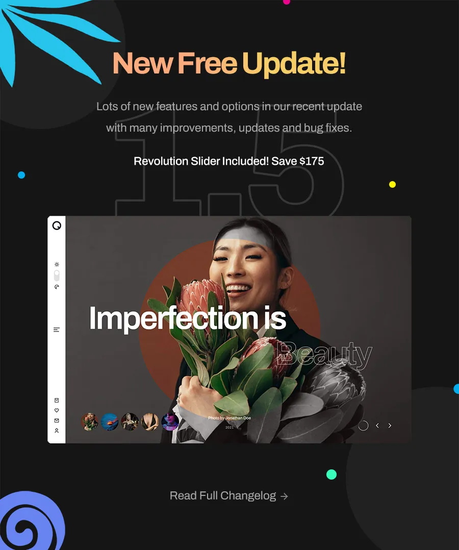Qreatix – Interactive Portfolio WordPress Theme 1