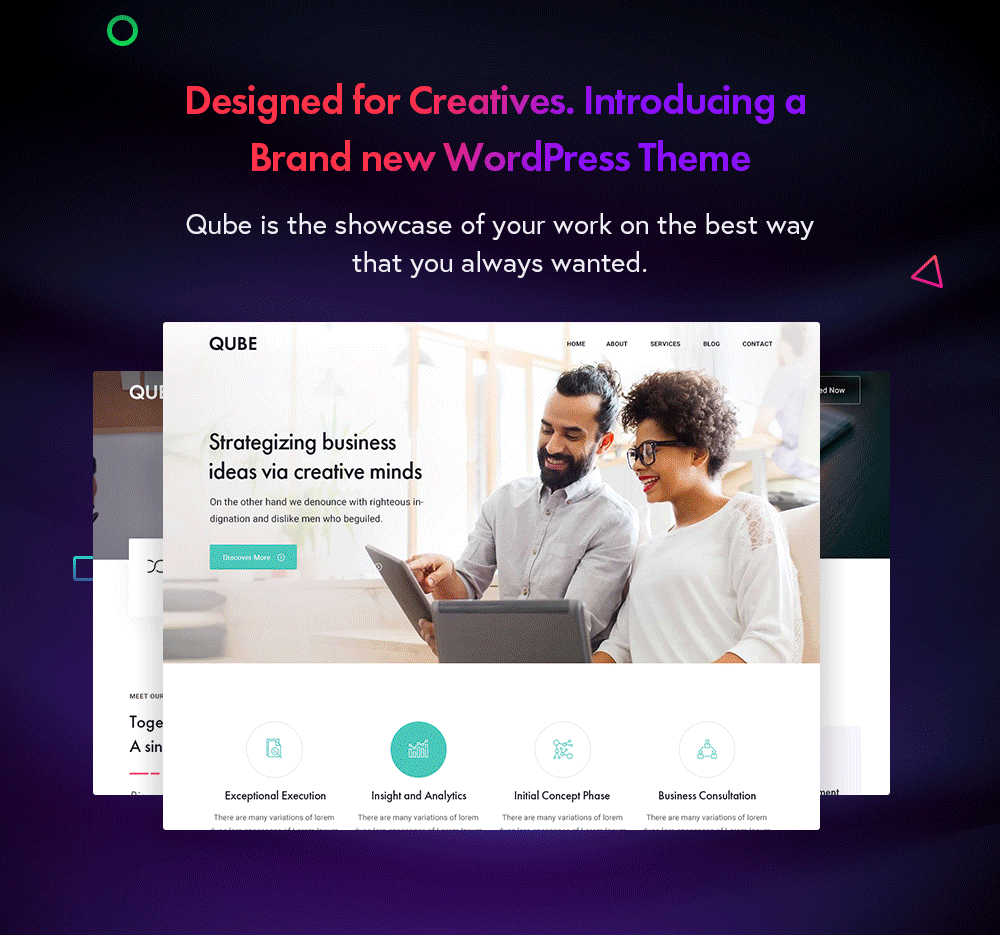 Qube - Responsive Multi-Purpose Theme 1