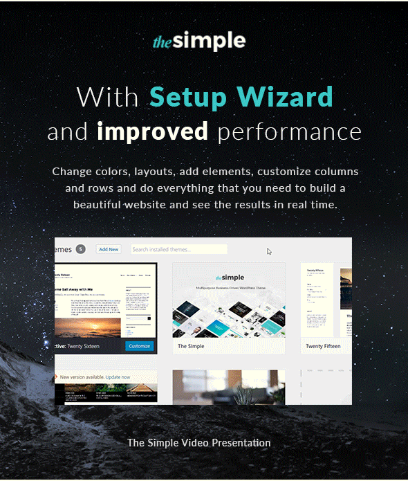 The Simple - Business WordPress Theme 1