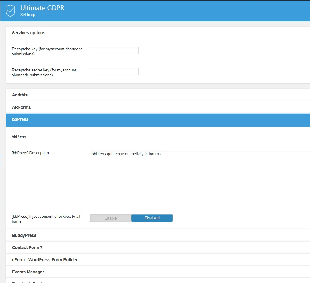 Ultimate GDPR & CCPA Compliance Toolkit for WordPress v5.3.2 NULLED 10 Ultimate GDPR & CCPA Compliance Toolkit for WordPress 10