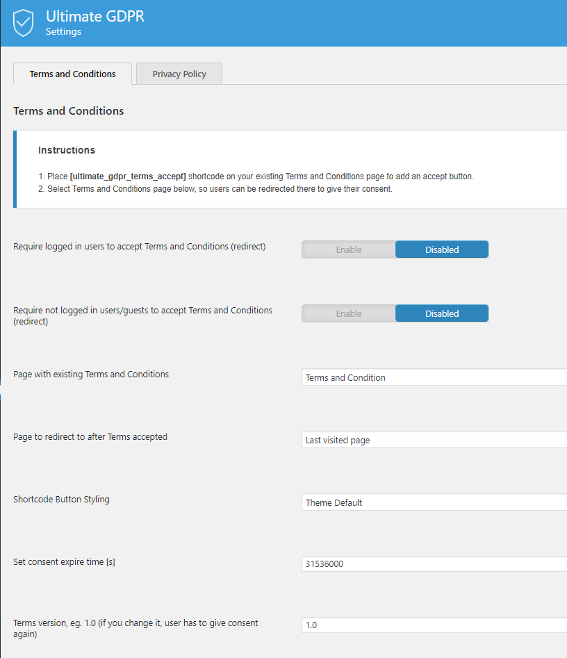 Ultimate GDPR & CCPA Compliance Toolkit for WordPress 4