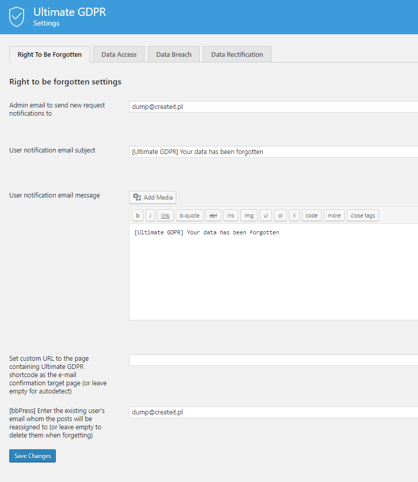Ultimate GDPR & CCPA Compliance Toolkit for WordPress 6